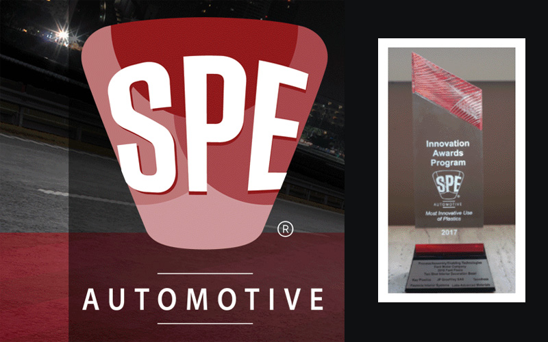 Novares, together with Tier 1 customer Faurecia, has won the SPE (Society of Plastic Engineers) Automotive Innovation Award in the process and technology category for decorative components.