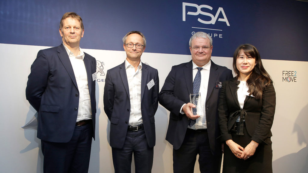 Novares Group has been honored by major customer Groupe PSA with an award for program management at its 2019 Supplier Awards (...)