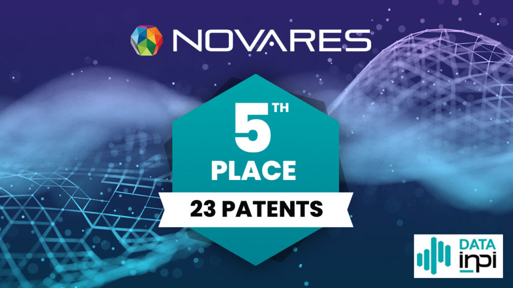 The Novares Group has yet again made the top ten of medium-sized companies in terms of patents filed in France annually, taking fifth place in the rankings, with 23 patents filed.